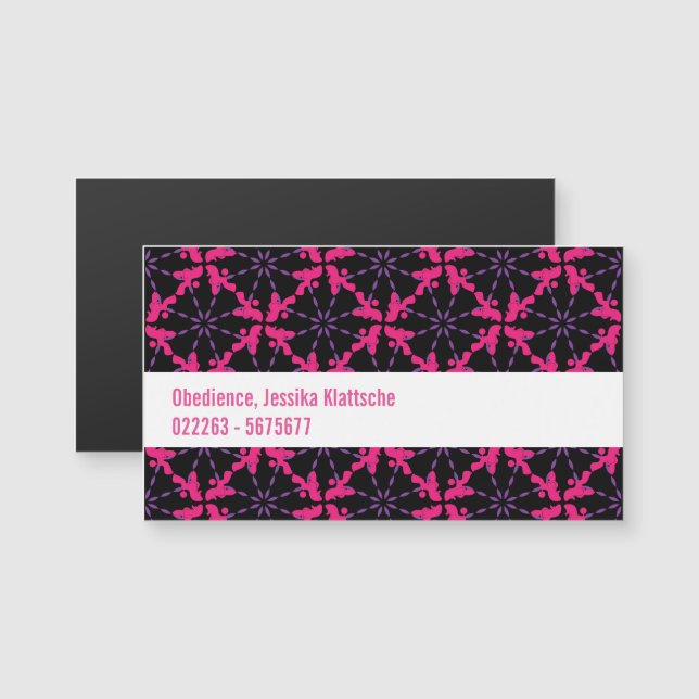 Poodle Patroon (Voorkant / Achterkant)