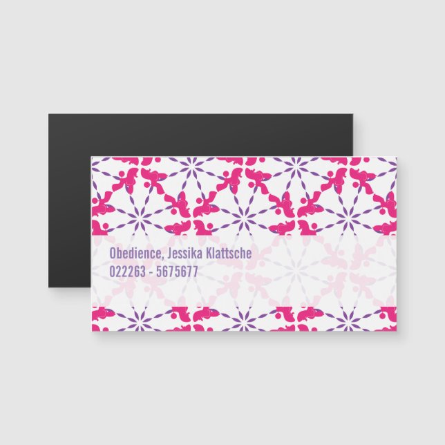 Poodle Patroon (Voorkant / Achterkant)