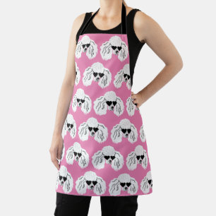 Poodle Pattern Cute Pink Schort