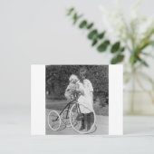 Poodle Perch, 1913 Briefkaart (Staand voorkant)