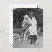 Poodle Perch, 1913 Briefkaart (Voorkant / Achterkant)