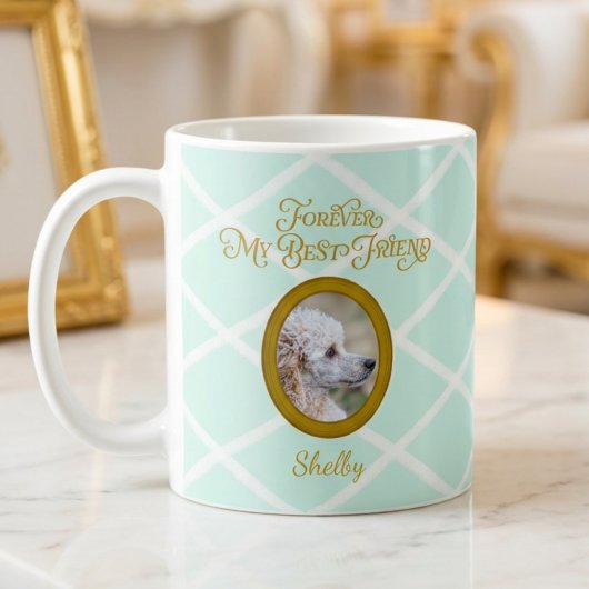 Poodle Photo Coffee Mug – Forever My Best Friend Koffiemok