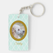 Poodle Photo Keychain – Forever My Best Friend (achterkant)