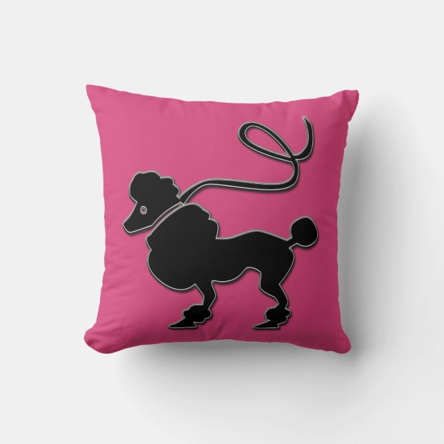 Poodle Pillow Kussen (Voorkant)