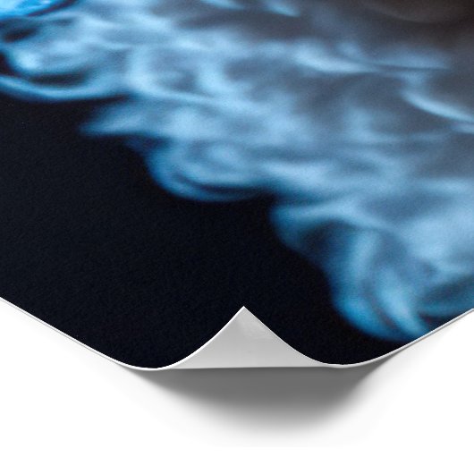 Poodle piloot kapitein poster (Hoek)