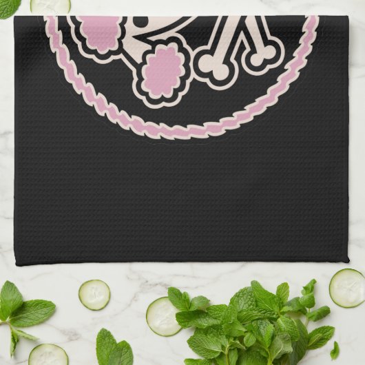 Poodle Pirate 1cl Theedoek (Gevouwen)