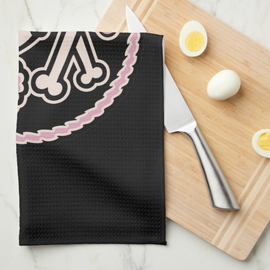 Poodle Pirate 1cl Theedoek (Quarter Fold)