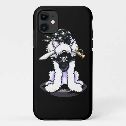 Poodle Pirate Case-Mate iPhone Case (Achterkant)