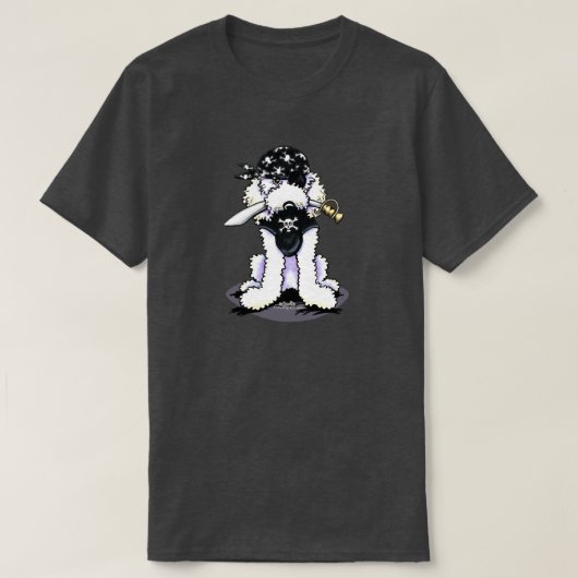 Poodle Pirate T-shirt (Design voorkant)