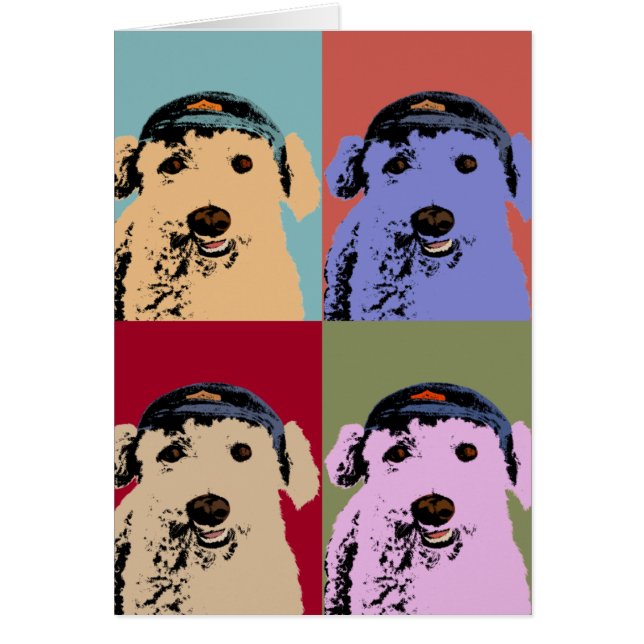 Poodle Pop Art (Voorkant)
