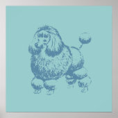 Poodle Poster (Voorkant)