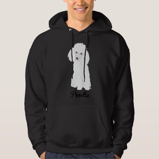 Poodle Puppy Hoodie (Voorkant)