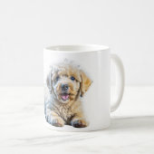 Poodle Puppy Koffiemok (Voorkant rechts)