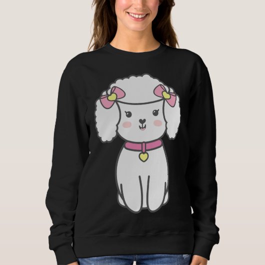 Poodle Puppy Trui (Voorkant)