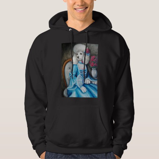 Poodle Queen Hoodie (Voorkant)
