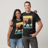 Poodle Retro Vintage Classic T-shirt (Unisex)