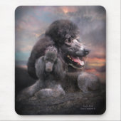 Poodle Rock Mousepad Muismat (Voorkant)