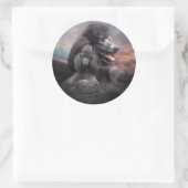 Poodle Rock Sticker (Tas)