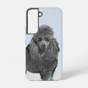 Poodle Schilderij Miniatuur Speelgoed Zwart Origin Samsung Galaxy Hoesje