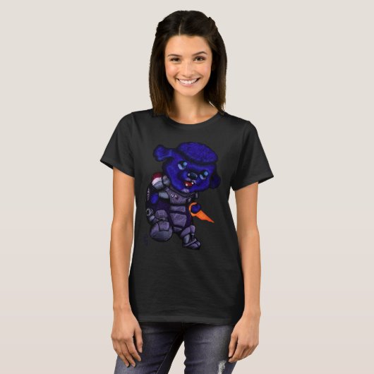 Poodle Shepard T-shirt (Voorkant volledig)