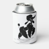 Poodle Silhouette Blikjeskoeler (Blikje Achterkant)