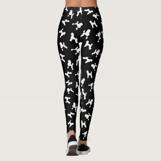 Poodle Silhouettes Leggings (Achterkant)