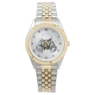 Poodle Silver Horloge