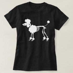 Poodle Skelet T-Shirt
