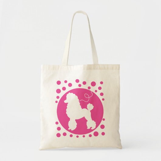 Poodle Skirt Canvas tas (Voorkant)