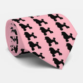 Poodle Skirt geïnspireerde Stropdas uit 1950 (Opgerold)