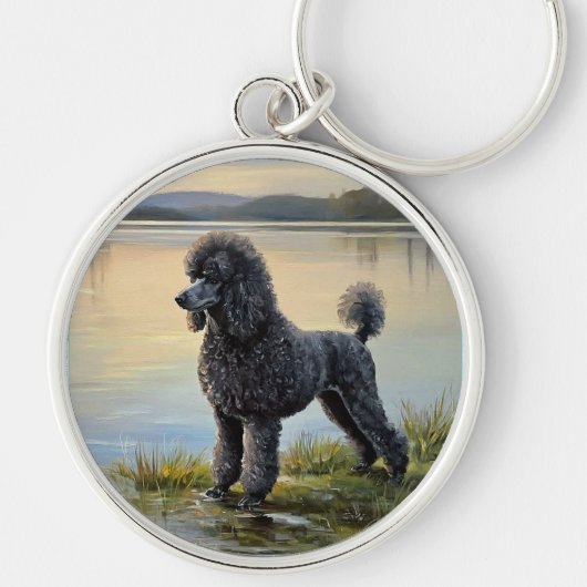 Poodle Sleutelhanger (Voorkant)