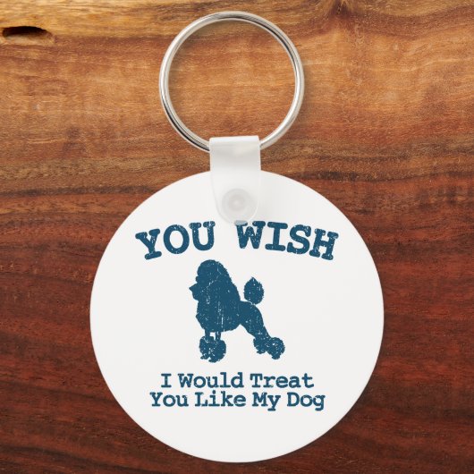 Poodle Sleutelhanger (Voorkant)