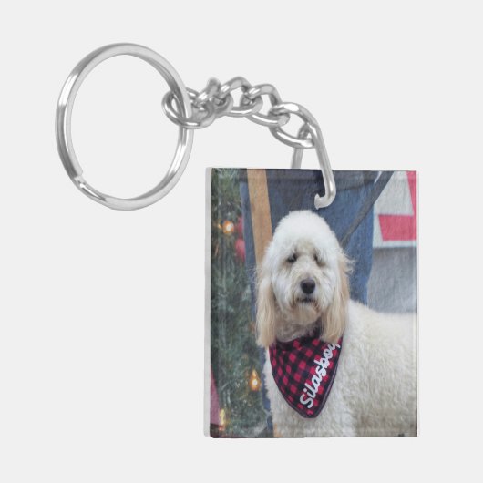 Poodle Sleutelhanger (Voorkant Links)