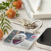 Poodle Sleutelhanger (Voorkant Rechts)