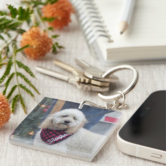 Poodle Sleutelhanger (Voorkant Rechts)