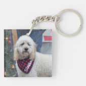 Poodle Sleutelhanger (Achterkant)