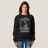 Poodle Special Man Poodles Dog Owner Trui (Voorkant volledig)