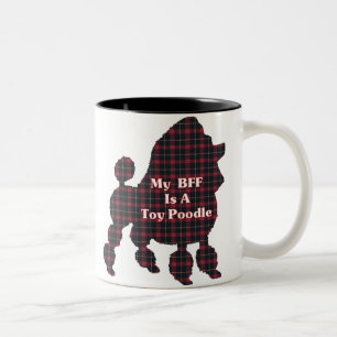 Poodle Speelgoed BFF-Mok Tweekleurige Koffiemok
