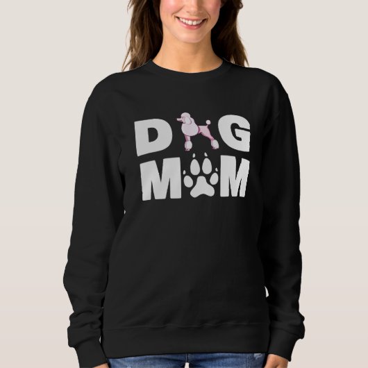 Poodle Speelgoed & Miniature Dog mama Funny Dog Trui (Voorkant)