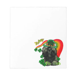 Poodle St. Patrick's Day Notitieblok