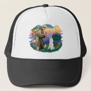 Poodle (Standaard Wit) Trucker Pet