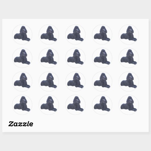 Poodle Sticker (Vel)