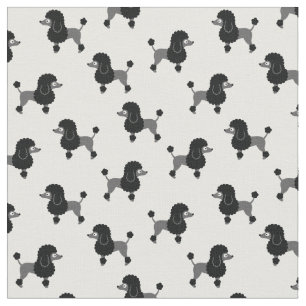 Poodle Stof