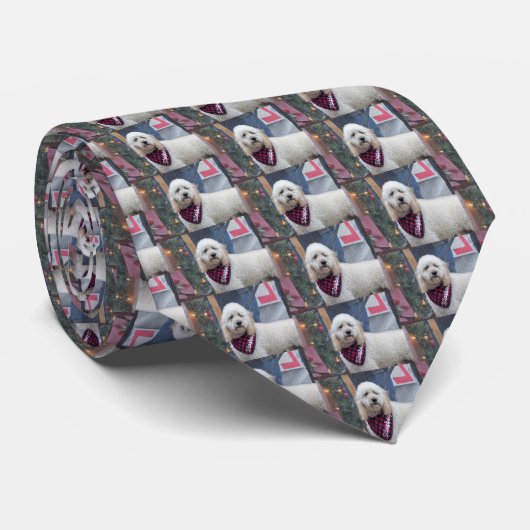 Poodle Stropdas (Opgerold)