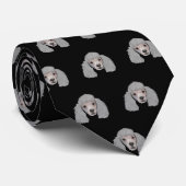 Poodle Stropdas (Opgerold)