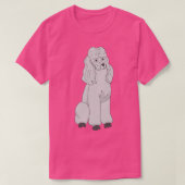 Poodle T-shirt (Design voorkant)