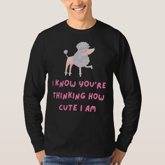 Poodle T-shirt (Voorkant)