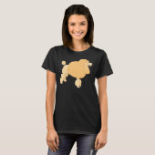 Poodle T-shirt (Voorkant volledig)