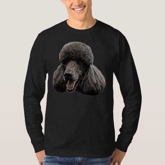 Poodle T-shirt (Voorkant)