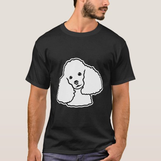 Poodle T-shirt (Voorkant)